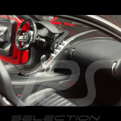 Bugatti Chiron 2017 Rouge Italien / Noir Nocturne 1/12 Autoart 12113