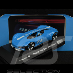 Porsche Vision Gran Turismo Spyder 2022 Light Blue 1/43 Spark WAP0200150NSAF
