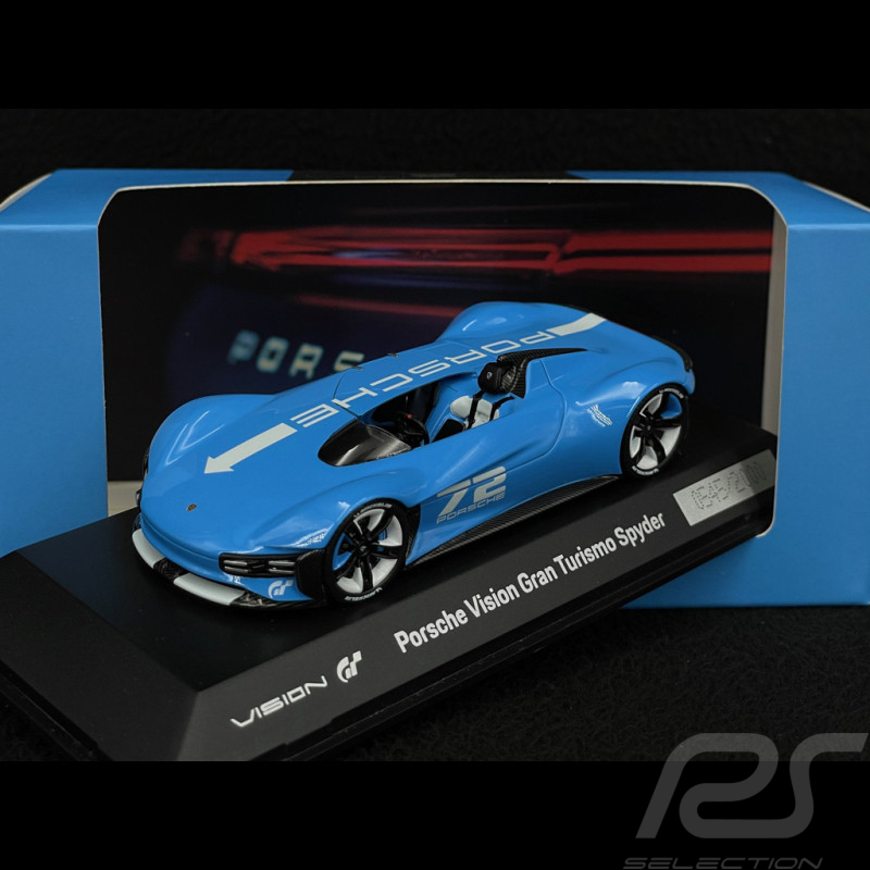 Porsche Vision Gran Turismo Spyder 2022 Hellblau 1/43 Spark WAP0200150NSAF