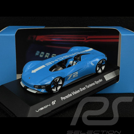 Porsche Vision Gran Turismo Spyder 2022 Hellblau 1/43 Spark WAP0200150NSAF