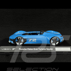 Porsche Vision Gran Turismo Spyder 2022 Light Blue 1/43 Spark WAP0200150NSAF