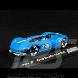 Porsche Vision Gran Turismo Spyder 2022 Bleu Clair 1/43 Spark WAP0200150NSAF