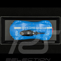 Porsche Vision Gran Turismo Spyder 2022 Light Blue 1/43 Spark WAP0200150NSAF