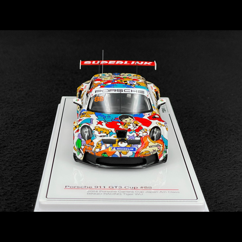 Porsche 911 GT3 Cup Type 992 n° 88 Carrera Cup Japon 2024 1/43