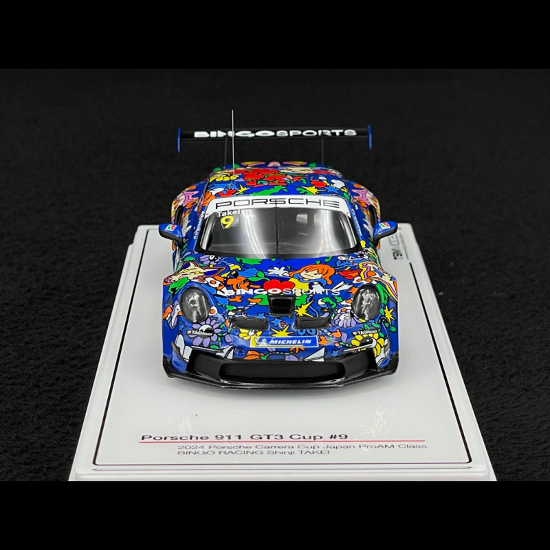 Porsche 911 GT3 Cup Type 992 n° 9 Japan Carrera Cup 2024 1/43