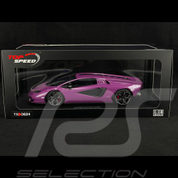 Lamborghini Countach LPI 800-4 2023 Viola 30 Ans Anniversaire Countach 1/18 Top Speed TS0624