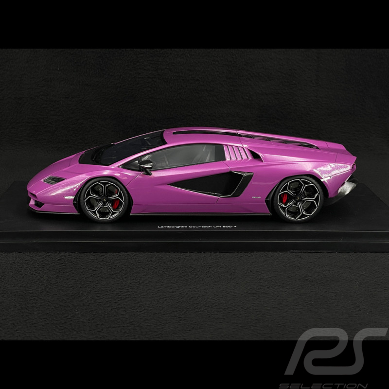 Lamborghini Countach LPI 800-4 2023 Viola 30-jähriges Jubiläum des Countach 1/18 Top Speed TS0624