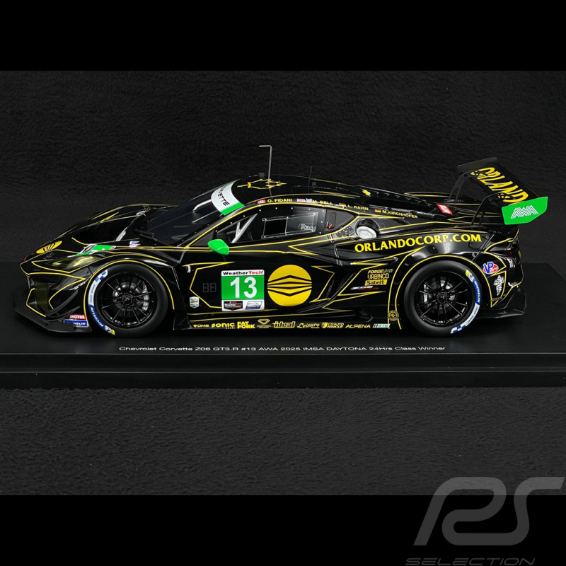 Chevrolet Corvette Z06 GT3 R n° 13 Sieger 24h Daytona 2025 1/18 Top Speed TS0615