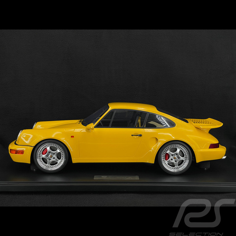 Porsche 911 Turbo S Type 964 1994 Speed Yellow 1/8 GT Spirit GTS801701