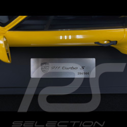 Porsche 911 Turbo S Type 964 1994 Jaune Speed 1/8 GT Spirit GTS801701