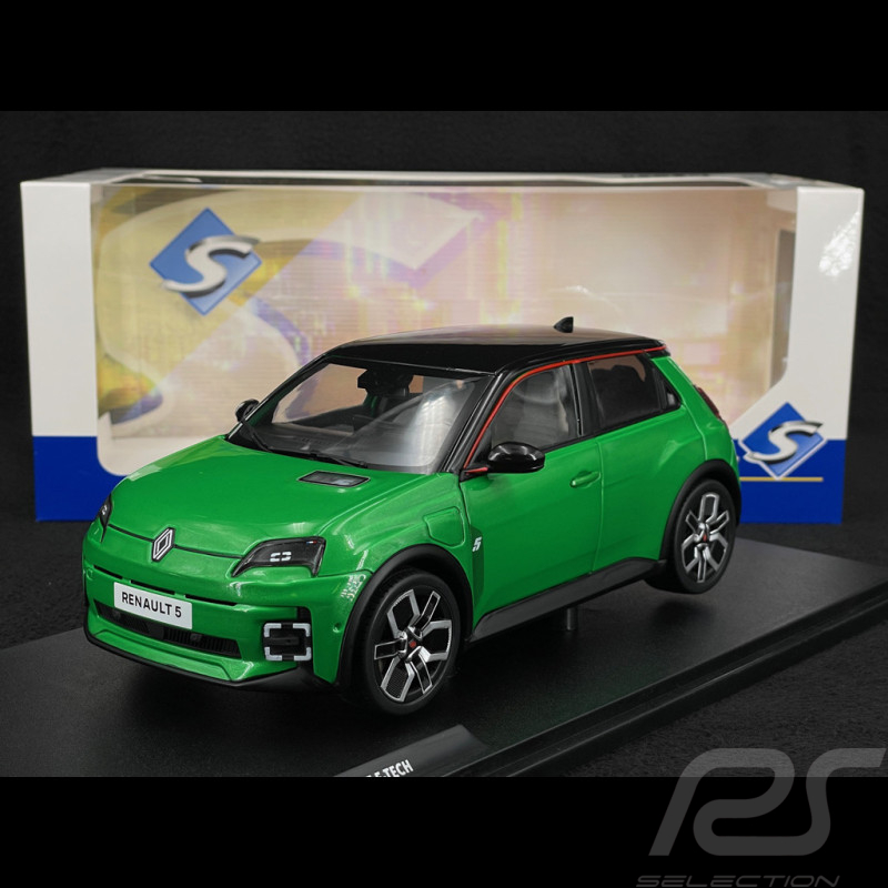 Renault 5 E-Tech 2024 Vert Pop 1/18 Solido S1812603