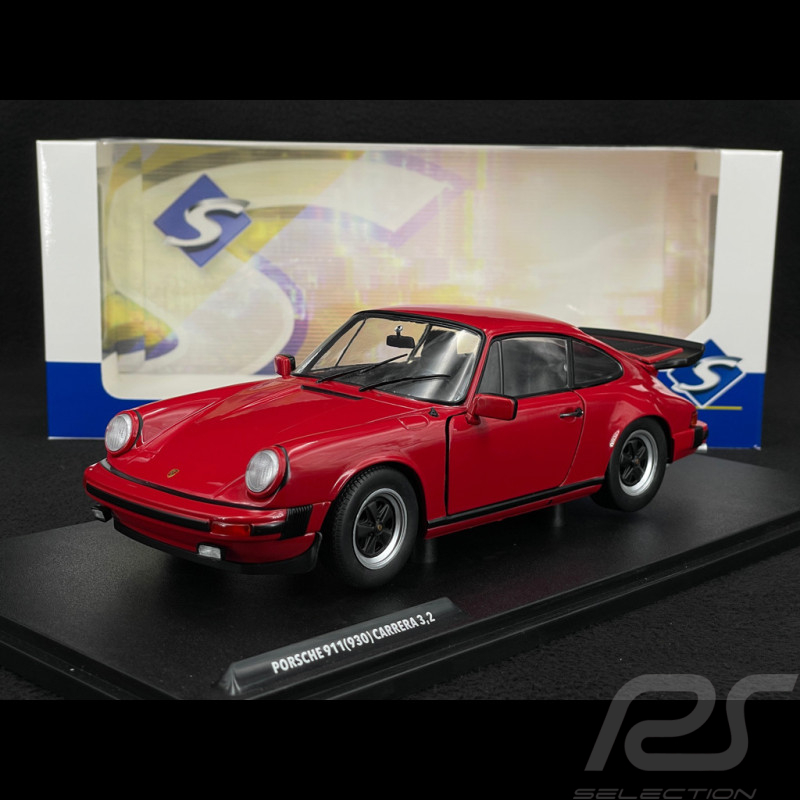 Porsche 911 Carrera 3.2 Type 930 1984 Indian Red 1/18 Solido S1802604