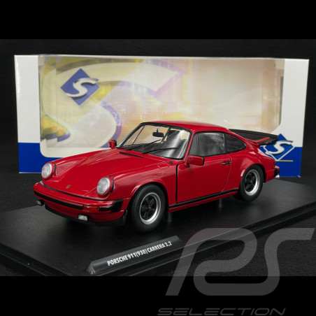 Porsche 911 Carrera 3.2 Type 930 1984 Rouge Indien 1/18 Solido S1802604