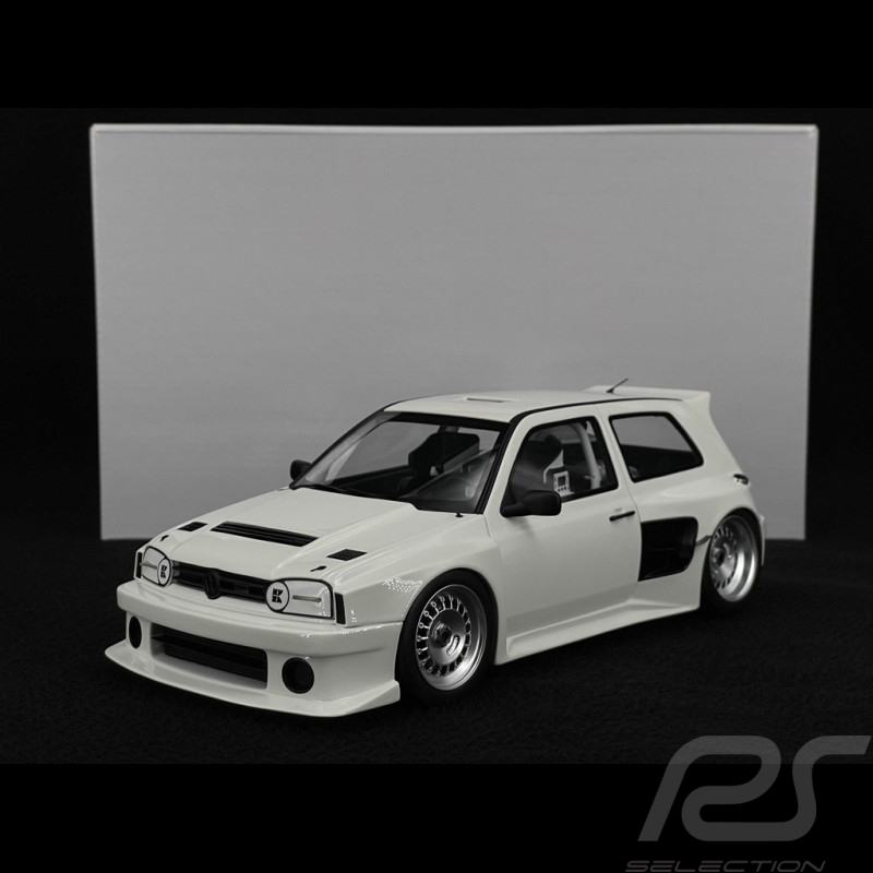 Volkswagen Golf III Khyzyl Saleem 2024 White 1/18 Ottomobile OT1110
