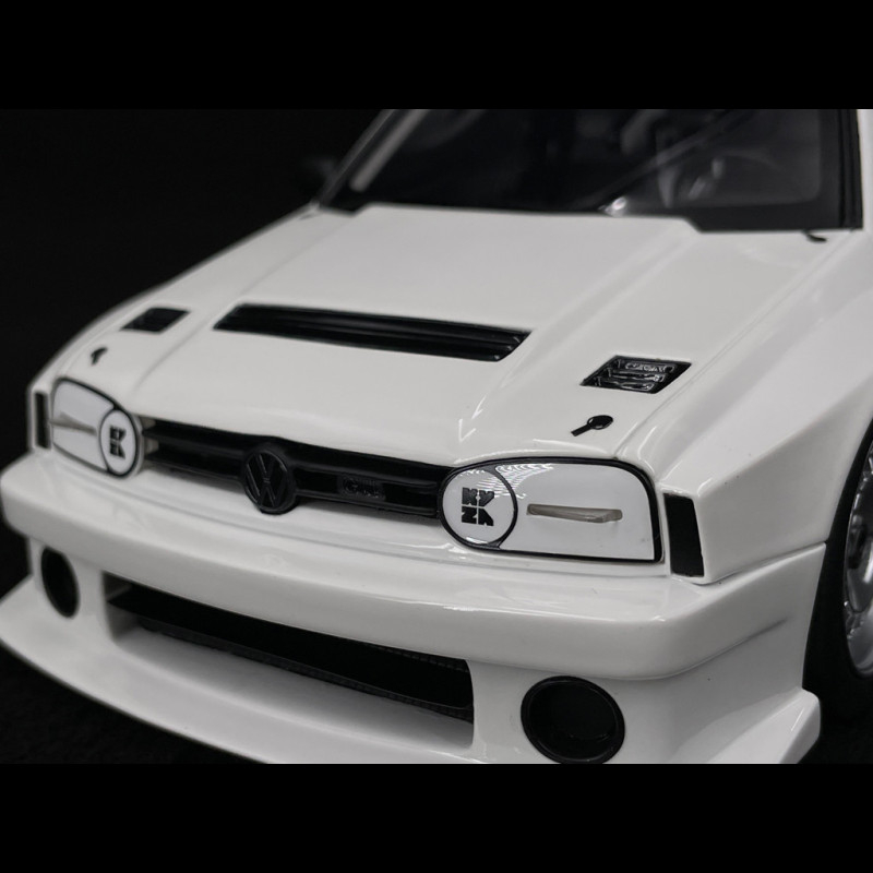 Volkswagen Golf III Khyzyl Saleem 2024 White 1/18 Ottomobile OT1110
