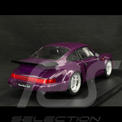 Porsche 911 Turbo Type 964 1990 Violet Bleu Métallisé 1/18 Solido S1803412