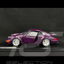Porsche 911 Turbo Type 964 1990 Violet Bleu Métallisé 1/18 Solido S1803412