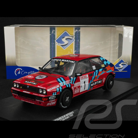 Lancia Delta HF Integrale n° 1 Martini Winner Sanremo Rally 1989 1/18 Solido S1807808