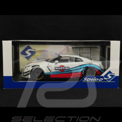 Nissan GT-R R35 Liberty Walk Body Kit 2.0 Martini 2024 Blanc 1/18 Solido S1805819
