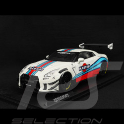 Nissan GT-R R35 Liberty Walk Body Kit 2.0 Martini 2024 Blanc 1/18 Solido S1805819