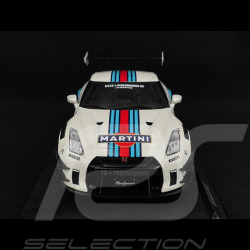Nissan GT-R R35 Liberty Walk Body Kit 2.0 Martini 2024 White 1/18 Solido S1805819
