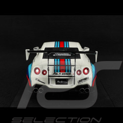 Nissan GT-R R35 Liberty Walk Body Kit 2.0 Martini 2024 White 1/18 Solido S1805819