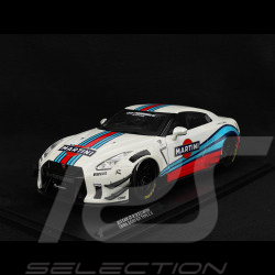 Nissan GT-R R35 Liberty Walk Body Kit 2.0 Martini 2024 Blanc 1/18 Solido S1805819