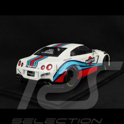 Nissan GT-R R35 Liberty Walk Body Kit 2.0 Martini 2024 White 1/18 Solido S1805819