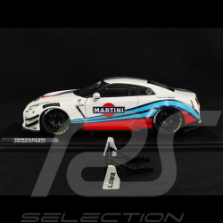 Nissan GT-R R35 Liberty Walk Body Kit 2.0 Martini 2024 White 1/18 Solido S1805819