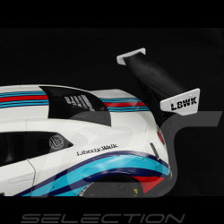 Nissan GT-R R35 Liberty Walk Body Kit 2.0 Martini 2024 Blanc 1/18 Solido S1805819