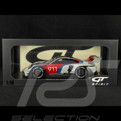 Porsche 911 GT3 R Type 992 n° 911 Rennsport 2023 Blanc / Bleu / Rouge 1/18 GT Spirit GT495