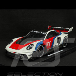 Porsche 911 GT3 R Type 992 n° 911 Rennsport 2023 White / Blue / Red 1/18 GT Spirit GT495