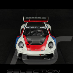 Porsche 911 GT3 R Type 992 n° 911 Rennsport 2023 Blanc / Bleu / Rouge 1/18 GT Spirit GT495