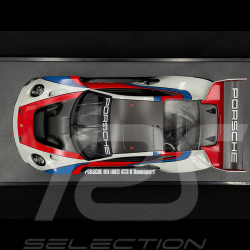 Porsche 911 GT3 R Typ 992 n° 911 Rennsport 2023 Weiß / Blau / Rot 1/18 GT Spirit GT495