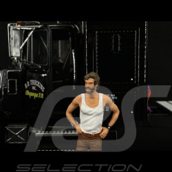 Set of Truck Mack RL 700L 1974 Black Convoy + Rubber Duck Figurine 1/18 Road Kings