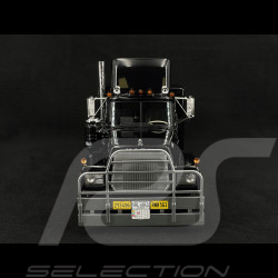 Set von Lastwagen Mack RL 700L 1974 Schwarz Convoy + Rubber Duck Figur 1/18 Road Kings