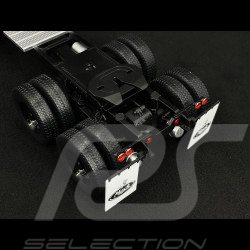 Set von Lastwagen Mack RL 700L 1974 Schwarz Convoy + Rubber Duck Figur 1/18 Road Kings