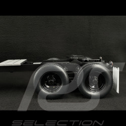 Set von Lastwagen Mack RL 700L 1974 Schwarz Convoy + Rubber Duck Figur 1/18 Road Kings