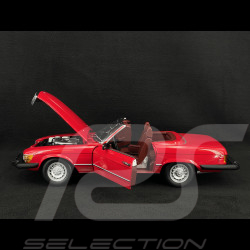 Mercedes 450 SL R107 1985 Rouge US Version Bobby Ewing Dallas 1/12 KK Scale KKDC120261