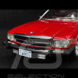 Mercedes 450 SL R107 1985 Rot US Version Bobby Ewing Dallas 1/12 KK Scale KKDC120261