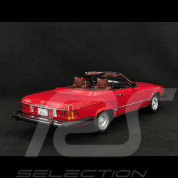 Set of Mercedes 450 SL R107 1985 Red US Version + Bobby Ewing Dallas Figurine 1/12 KK Scale