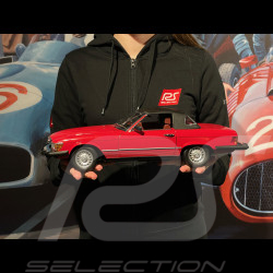 Duo Mercedes 450 SL R107 1985 Rouge US Version + Figurine Bobby Ewing Dallas 1/12 KK Scale