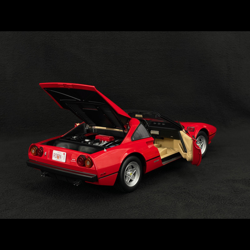 Ferrari 308 GTS Quattrovalvole 1982 Red US Version Magnum 1/12 KK