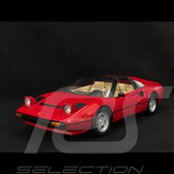 Duo Ferrari 308 GTS Quattrovalvole 1982 Rouge US Version + Figurine Thomas Magnum 1/12 KK Scale