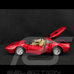 Set von Ferrari 308 GTS Quattrovalvole 1982 Rot US Version + Thomas Magnum Figur 1/12 KK Scale