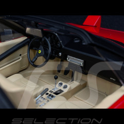 Set von Ferrari 308 GTS Quattrovalvole 1982 Rot US Version + Thomas Magnum Figur 1/12 KK Scale