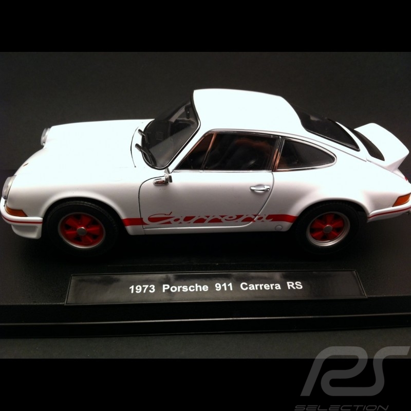 Porsche 911 Carrera RS 2.7 1973 white 1/18 Welly 18044W Porsche 911 Carrera RS 2.7 1973 white 1/18 Welly 18044W