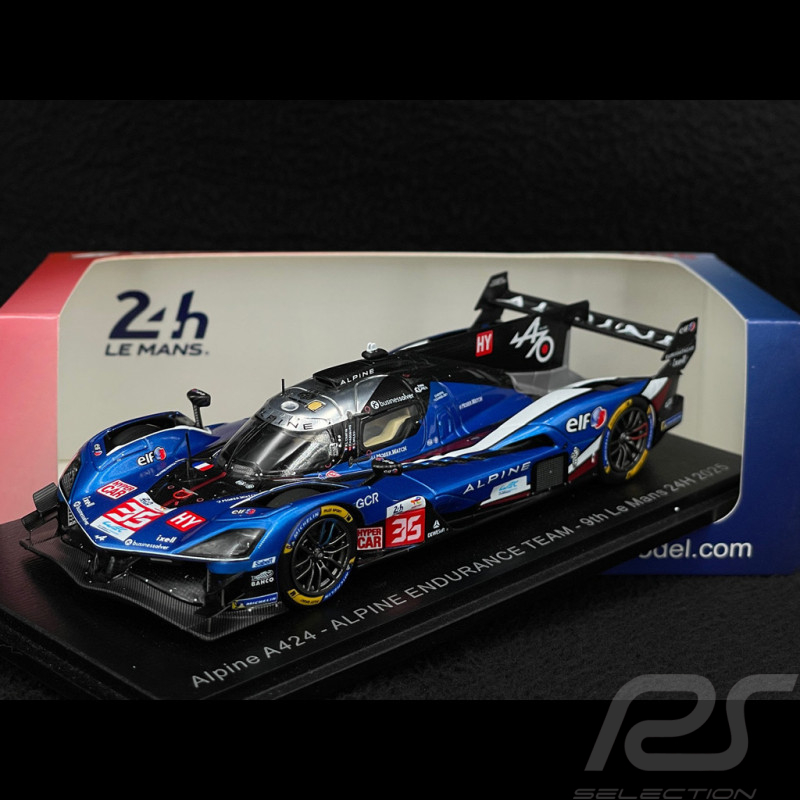 Alpine A424 n° 35 9. 24h Le Mans 2025 1/43 Spark S9264