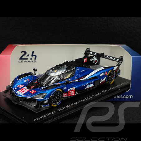Alpine A424 n° 35 9. 24h Le Mans 2025 1/43 Spark S9264