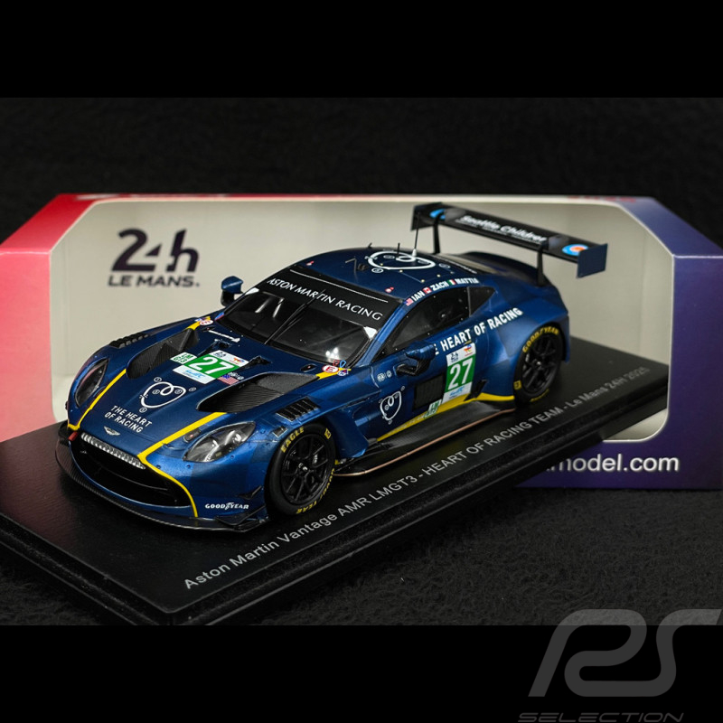 Aston Martin Vantage AMR GT3 Evo n° 27 4. 24h Le Mans 2025 1/43 Spark S9291